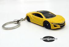 2017 '17 Acura NSX Yellow Car Rare Novelty Keychain 1:64 picture