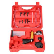 Brake Bleeder Kit with Hand Vacuum Pump with Gauge Adapters Automotive picture