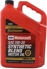 Motorcraft 5W-20 Synthetic Blend Motor Oil, 5 Quart picture