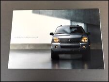 2003 Mercury Mountaineer 20-page Sales Brochure Book Catalog picture