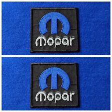 A Pair Of Motorsport Racing Patches Sew / Iron On Badges Mopar (a) picture