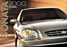 2000 HYUNDAI SONATA DELUXE SALES BROCHURE CATALOG ~ 16 PAGES picture