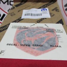 DODGE SRT VIPER T/A vinyl decal emblem (Time Attack) OEM MOPAR picture