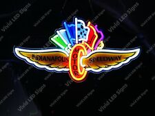 Indianapolis Motor Speedway Racing Vivid LED Neon Sign Light Lamp With Dimmer picture