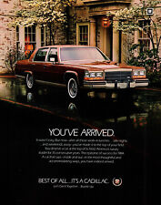 1984 Cadillac Fleetwood Brougham 80s Luxury Car Advertisement Vintage Print Ad picture