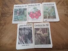 16 Issues of Gardens for All Newsmagzine from 1981-1984 picture