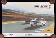 2015 Rolex Monterey Motorsports Reunion Shelby GT350 Patterson Poster EXC picture