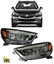2017-2022 Buick Encore Halogen Headlight Headlamp (with LED D.R.L) By Pair RH+LH picture