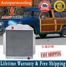 3 Row Radiator For 1949-1953 Ford Country Squire/Sedan/Anglia L4 L6 V8 AT/MT picture