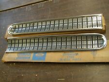 NOS OEM Ford 1962 Mercury Meteor Tail Panel Finish Mouldings Trim Pair picture