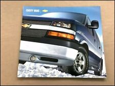 2004 Chevrolet Chevy Express and Astro Van Original Car Sales Brochure Catalog picture