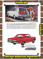 METAL SIGN - 1966 Chevy II Nova Wagon Sport Coupe - 10x14 Inches picture