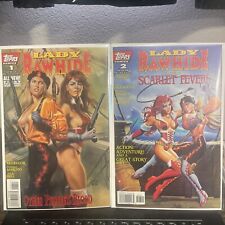 Lady Rawhide 95-96 #1-5 + 96-97 #1-5 VF/NM, Topps, pristine,first print, picture