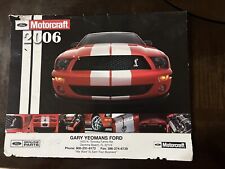2006 Ford Motorcraft Calendar picture