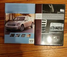 2002 and 2004 INFINITI Q45 I35 QX4 Press Kit MEDIA GUIDE DVD BROCHURE  picture