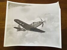 Vintage Military Plane P-63 King Cobra Close Up Bell Aircraft Corporation picture