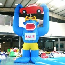 20ft Inflatable Advertising Giant Gorilla Holding A Car With Air Blower New picture