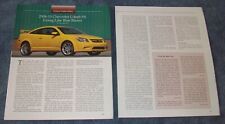 2008-10 Chevrolet Cobalt SS Info Article 