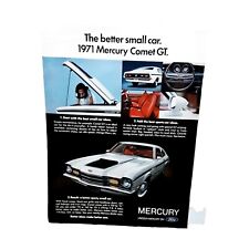 1970 1971 Ford Mercury Comet GT Vintage Print Ad 70s maverick picture