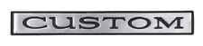 8790925 1970 1971 1972  Skylark Custom Rear quarter panel emblem. CUSTOM   YR1  picture