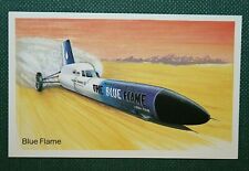BLUE FLAME  Land Speed Record Car   Illustrated Card DB27P picture