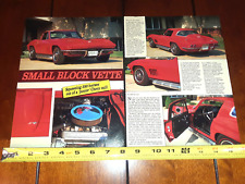 1967 CORVETTE L79 ORIGINAL 1989 ARTICLE picture