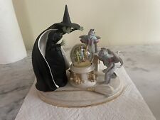 Lenox Wizard Oz EVIL SPELL IS CAST MUSIC GLOBE WICKED WITCH WEST FLYING MONKEYS picture