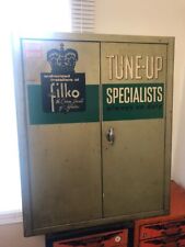 Original Filko Parts Store Cabinet Sign Advertising Ford Chevrolet GM Dodge nos picture