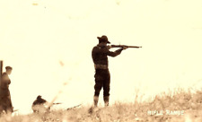 1941 WWII CAMP BOWIE TEXAS SGT WESLEY SHOTT WAVELAND AR KIA RPPC POSTCARD P1345 picture