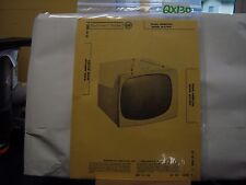 SAMS PHOTOFACT MANUAL & SCHEMATIC TELEVISION TRANS AMERICAN MODEL MJ178PV picture