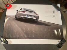 Porsche 911 2013-2014 Calendar Poster *GOOD CONDITION* picture