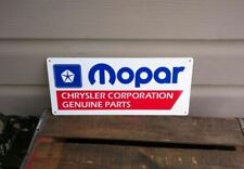 MOPAR Chrysler Metal Sign logo Mechanic garage Shop 5x12 50107 picture