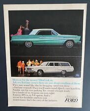 1965 Ford Fairlane 500 Sports Coupe vintage print Ad picture
