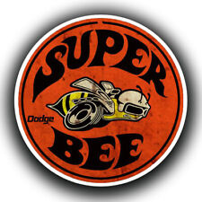 Super Bee Dodge Challenger Charger Racing Bumper Sticker Vinyl Decal tool box 4