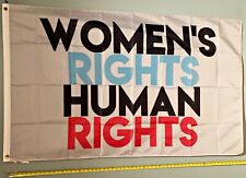 PRO WOMEN PRO CHOICE FLAG FREE USA SHIPPING Women's Rights Human W USA Sign 3x5' picture