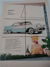 Oldsmobile Super 88 Holiday Coupe Budget Vintage Ad Advertisement Paper Print Ad picture