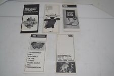Vintage Set 5 - 1966-71 Chevrolet Auto Service Pamphlets picture