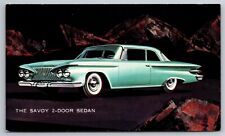 1961 Plymouth 2 Door Sedan Atlantic Motors Inc Jacksonville FL Postcard R5 picture