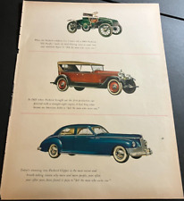 1940s Packard Clipper - Vintage Original Color Print Ad / Wall Art - 1902 / 1923 picture