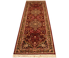 Red 2.5 x 8 high-grade Deep Wine Red Tone Handmade 2' 6'' x 7' 11'' Oriental picture