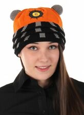 DOCTOR WHO BBC TV Series Licensed ORANGE DALEK Style Knitted Beanie Hat picture