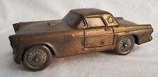 VINTAGE BANTHRICO 1955 FORD T-BIRD METAL CAR PIGGY BANK  picture