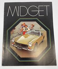 1973 MG Midget Auto Car Sales Brochure picture