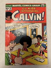 Li'l Kids #10 ft. Calvin (Marvel Comics 1973) 1st Appearance of Calvin Rare picture