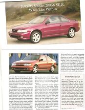 1995, 1996, 1997, 1998 NISSAN 200SX SE-R 3 pg COLOR Article picture