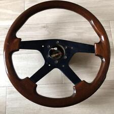 Momo Steering Wheel Wood Grain Front picture