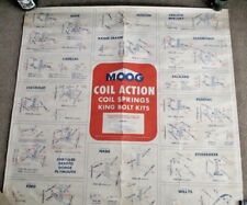 Vintage MOOG Coil Spring Large Poster from Ford Dealership picture