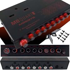 MBEQ7B 7-Band 9 Volts 1/2 DIN Pre-Amp Car Audio Graphic Equalizer with Front ... picture