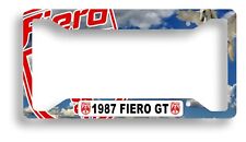Pontiac Fiero GT License Plate Frame - Personalized - MADE IN USA - NEW DESIGNS picture