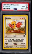 PSA 10 Spearow 1999 Pokemon Card 62/64 Jungle picture